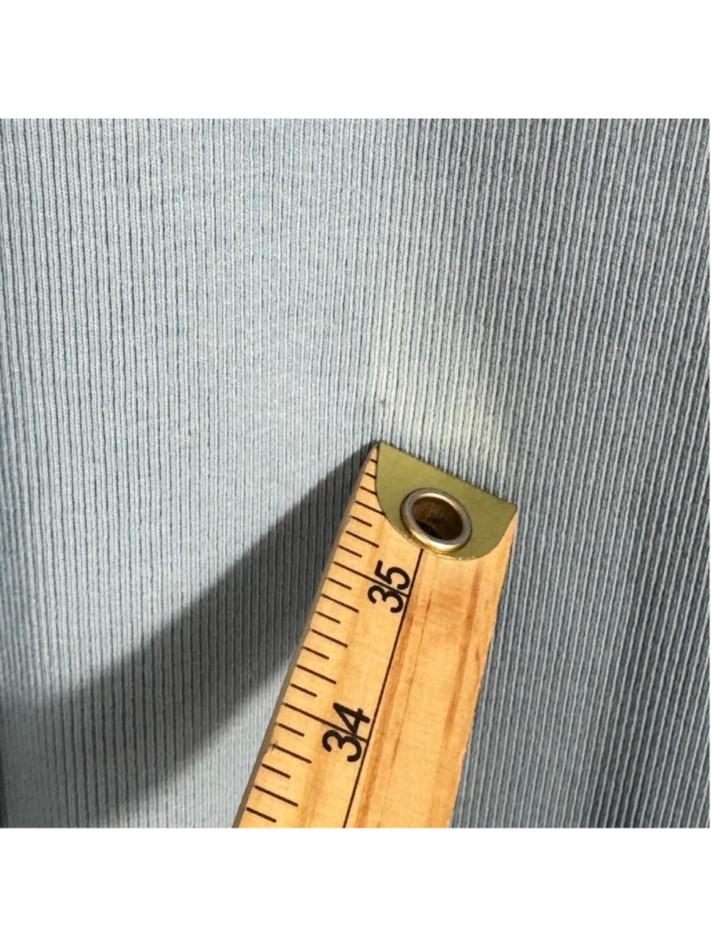 Size L Old Navy Light Blue Ribbed Midi Sleeveless Casual Spring Summer Dress - Picture 7 of 8